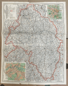 ZEMĚ MORAVSKOSLEZSKÁ MAPA 1:500.000