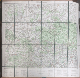 JIZERSKÉ HORY MAPA 1:75.000