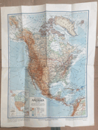 SEVERNÍ AMERIKA MAPA 1:24,000.000