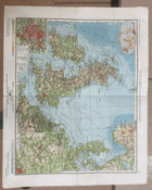 VELKÁ BRITANIE IRSKO DÁNSKO MAPA 1:5,000.000