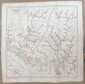 DOMBAJ ZÁP. KAVKAZ MAPA 1:100.000