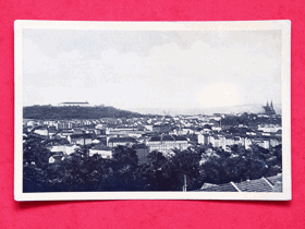 Brno Brünn Celkový pohled se Špilberkem (pohled)