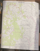 OKRES PROSTĚJOV MAPA 1:50.000