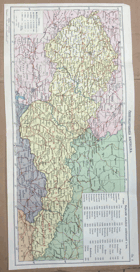 ČESKOSLOVENSKÁ REPUBLIKA MAPA 1:3,000.000