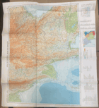 KRUNG THEP BANGKOK RUSKÁ MAPA 1:2,500.000