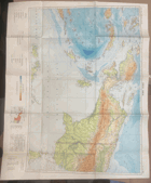 AMBON INDONÉZIE RUSKÁ MAPA 1:2,500.000