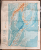 SOLOMON ISLANDS ŠALOMOUNOVY OSTROVY RUSKÁ MAPA 1:2,500.000