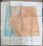 SAN FRANCISCO KALIFORNIE RUSKÁ MAPA 1:2,500.000