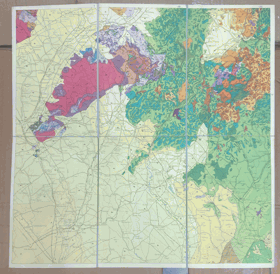 GEOLOG. MAPA NITRA 1:200.000