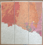 GEOLOG. MAPA JINDŘICHŮV HRADEC 1:200.000