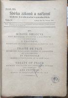 MÍROVÁ SMLOUVA (VERSAILLES) 1919 SPOJENCI x NĚMECKO MAPA VYROVNÁNÍ HRANIC