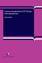 Concise introduction to EU private international law