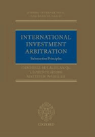 International investment arbitration Substantive principles