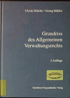 Grundriss des allgemeinen Verwaltungsrechts