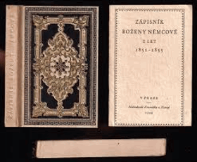 2SVAZKY Zápisník Boženy Němcové z let 1851-1855