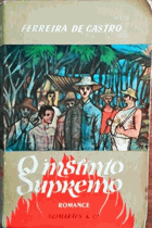 O Instinto Supremo. Romance.