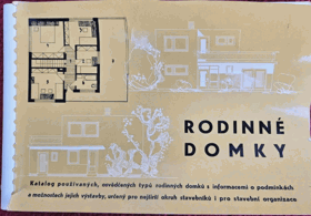 Rodinné domky- A4 originální brož!!