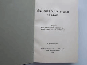 ČS odboj v Italii 1944 1945 45