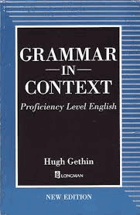 Grammar in context Proficiency level English