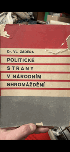 Politické strany v Národním shromáždění.
