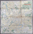 MOSKVA Москва MAPA