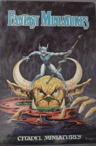 Fantasy Miniatures Citadel Miniatures Games Workshop publ !
