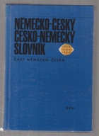 Německo-český a česko-německý slovník. (1. svazek), Německo-česká část