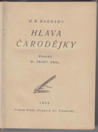 Hlava čarodějky