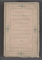Dopisy Jaroslava Vrchlického se Sofií Podlipskou z let 1875-1876 - s úvodní studií F.X. Šaldy ...