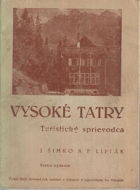 Vysoké Tatry - turistický sprievodca.