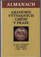 Almanach Akademie výtvarných umění v Praze k 180. výročí založení (1799-1979)