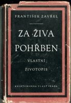 Za živa pohřben VĚNOVÁNÍ ZAVŘEL!! BEZ OBÁLKY!
