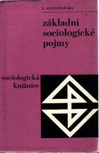 Základní pojmy sociologické