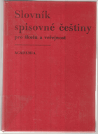 Slovník spisovné češtiny