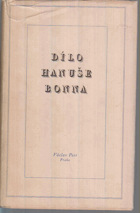 Dílo Hanuše Bonna - Básně a překlady