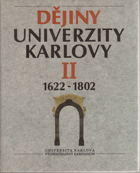 Dějiny Univerzity Karlovy II, 1622-1802